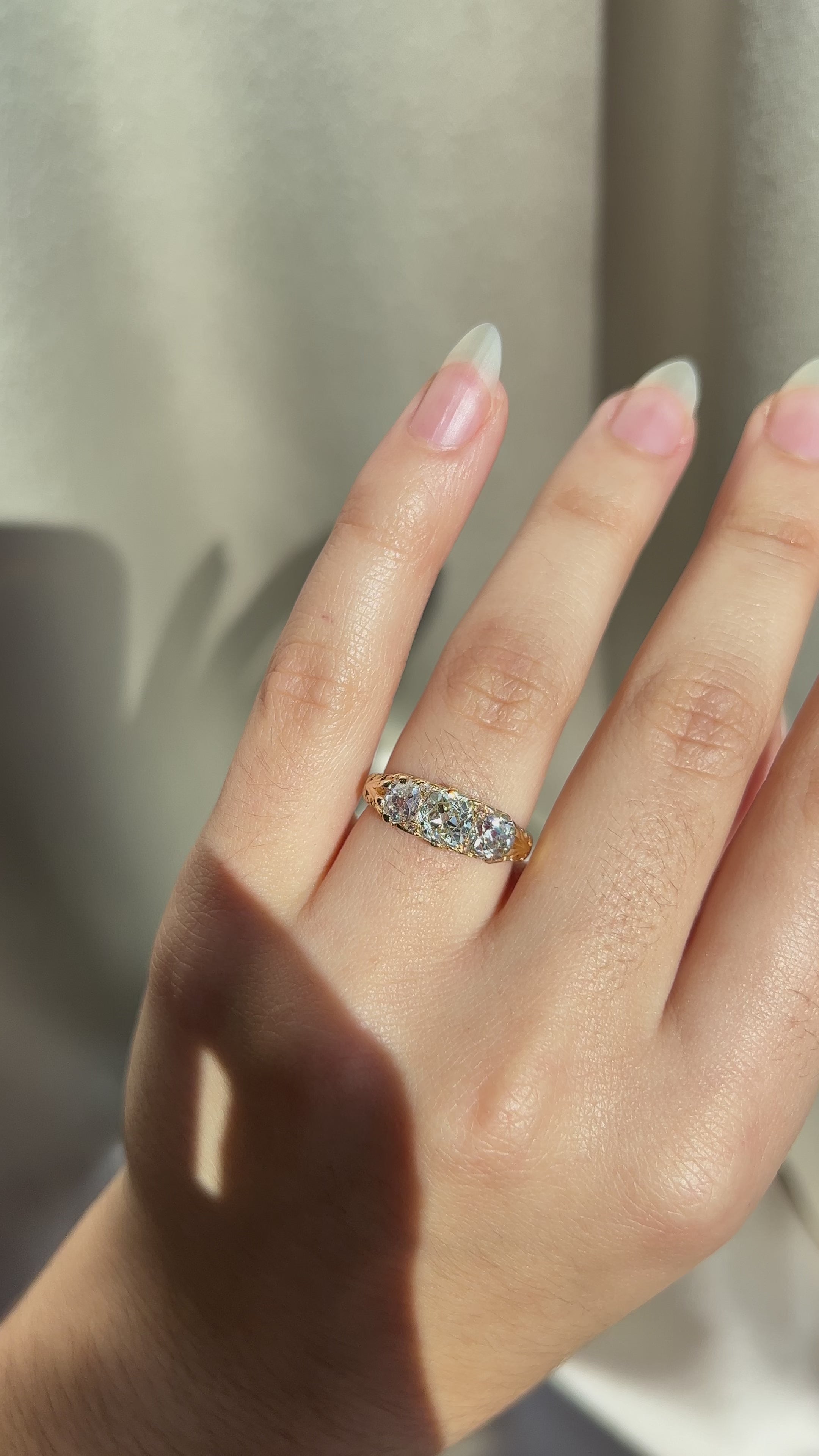 Old Mine cut diamond 