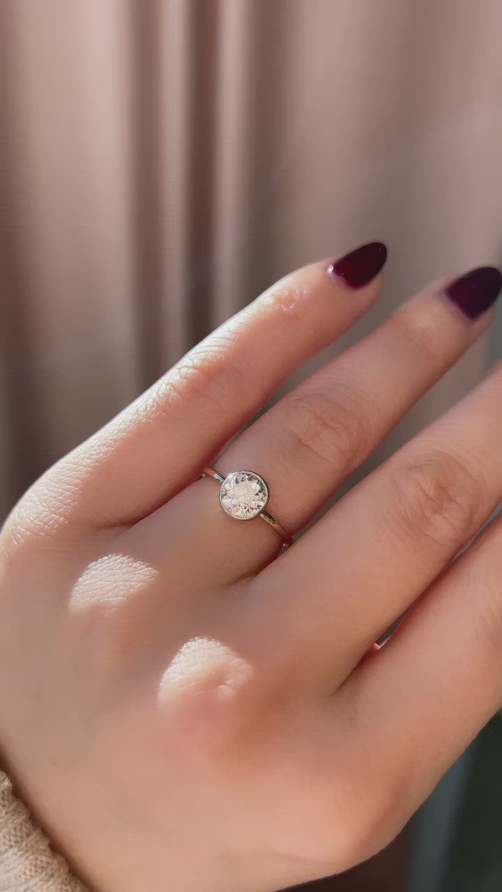 Old European cut diamond 