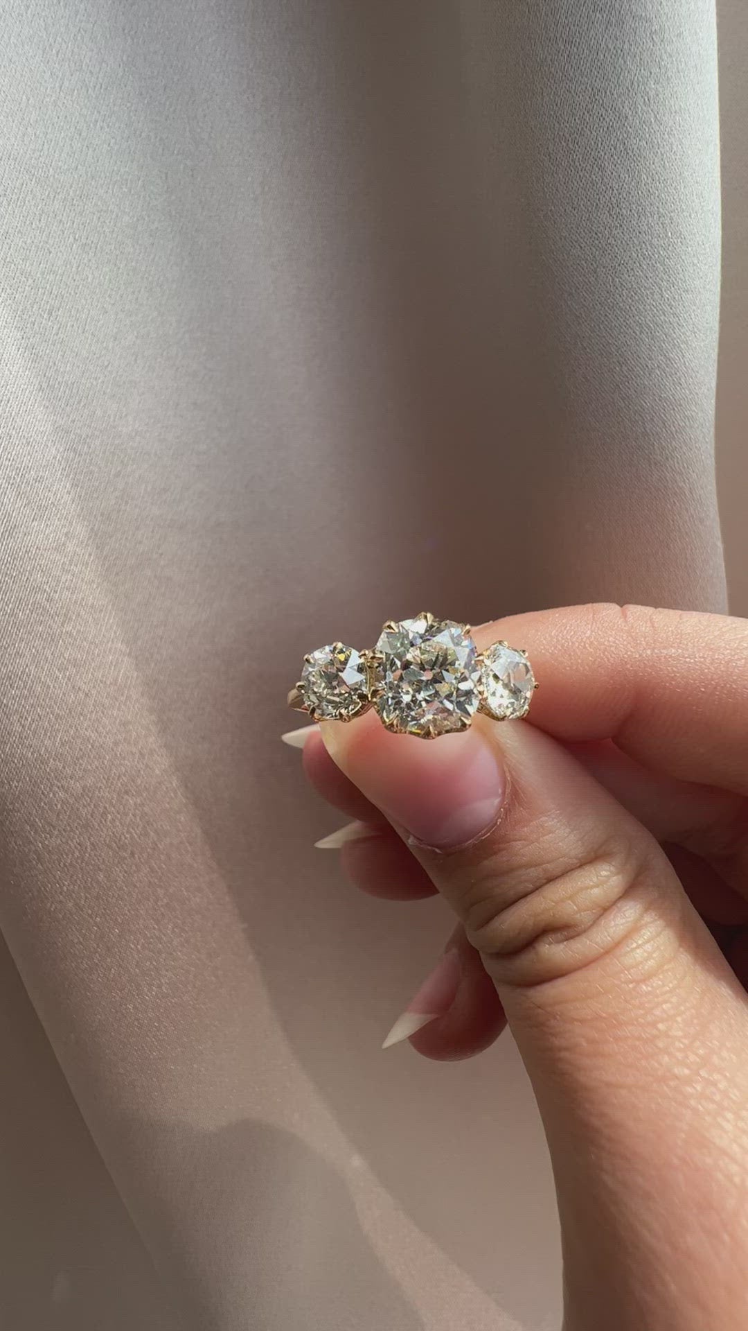 Old Mine cut diamond 