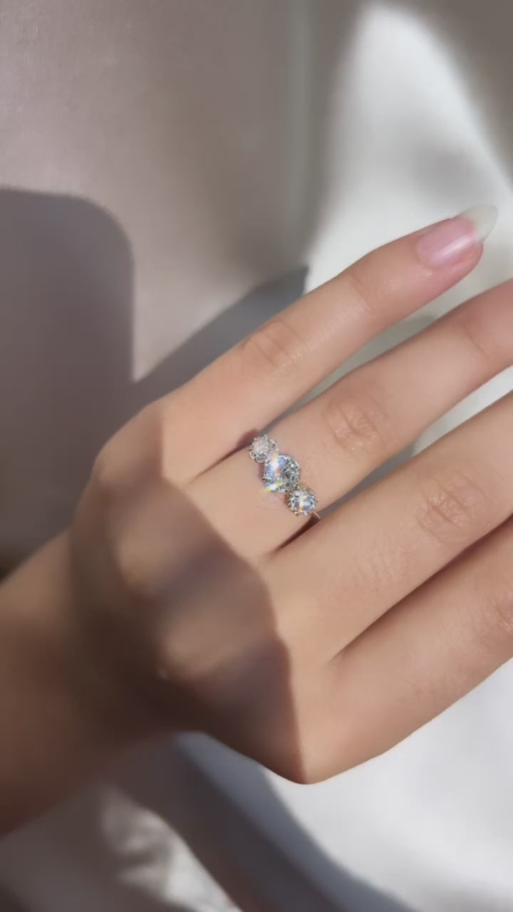 Old European cut diamond 