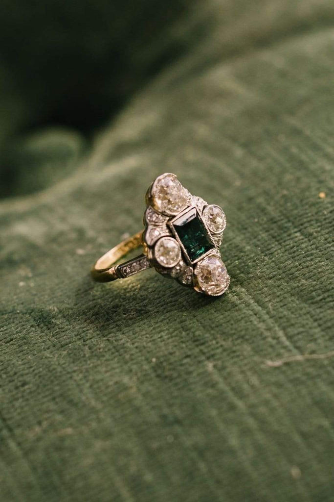 Alexandrite Cocktail Ring