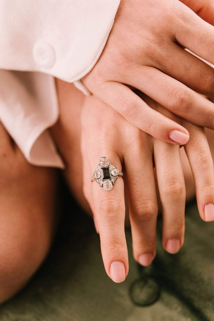 Alexandrite Cocktail Ring