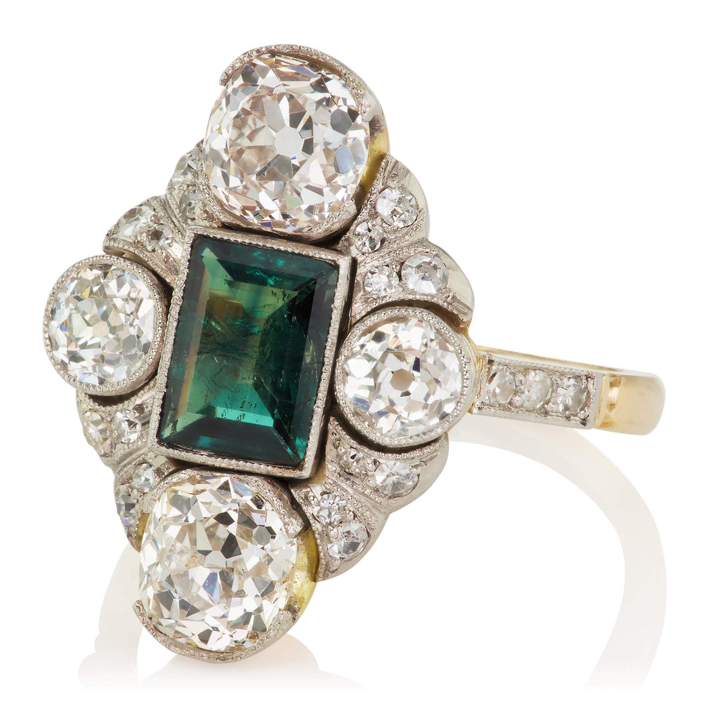 Alexandrite Cocktail Ring