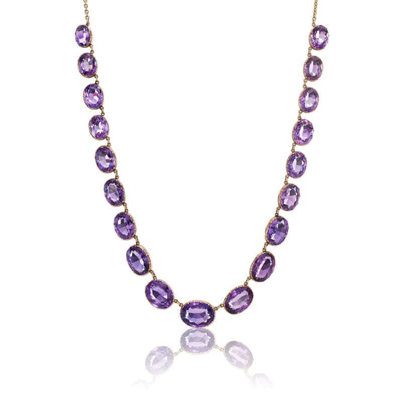 Amethyst necklace
