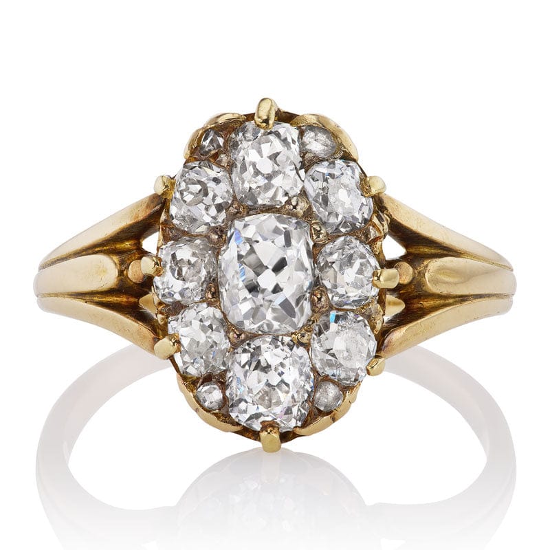 Antique Cluster Ring
