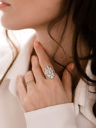 Art Deco Cocktail Ring