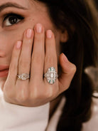 Art Deco Cocktail Ring