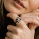 Art Nouveau Cocktail RIng