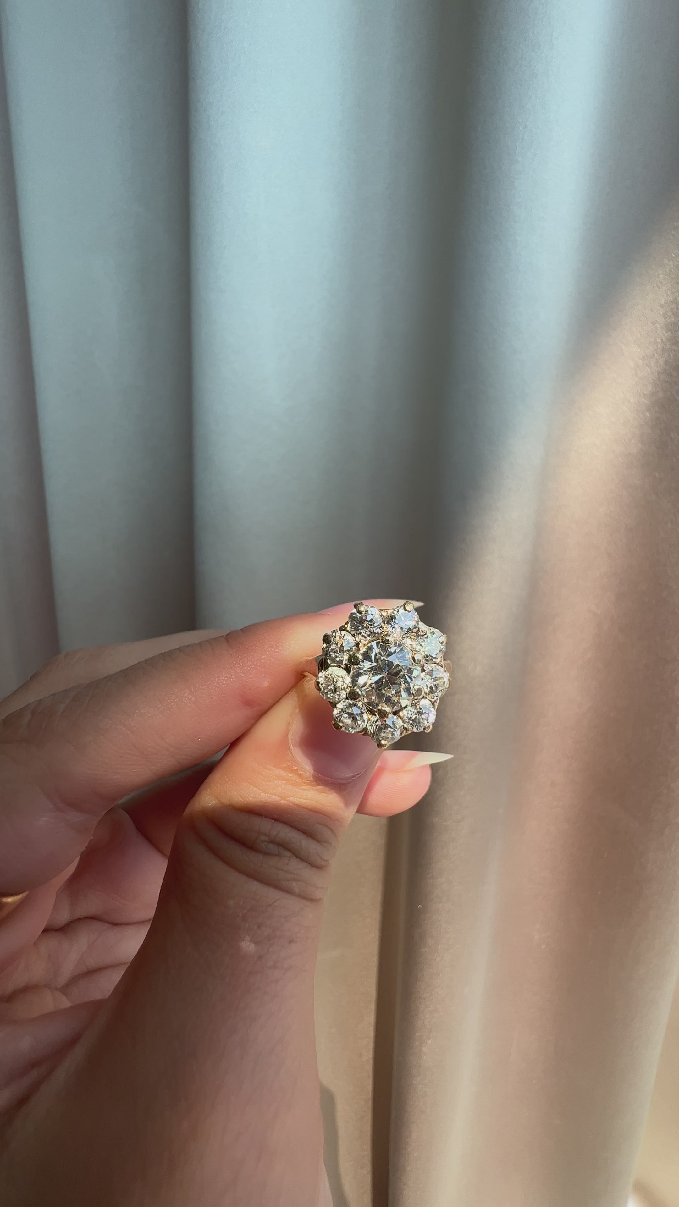 Old European cut diamond 