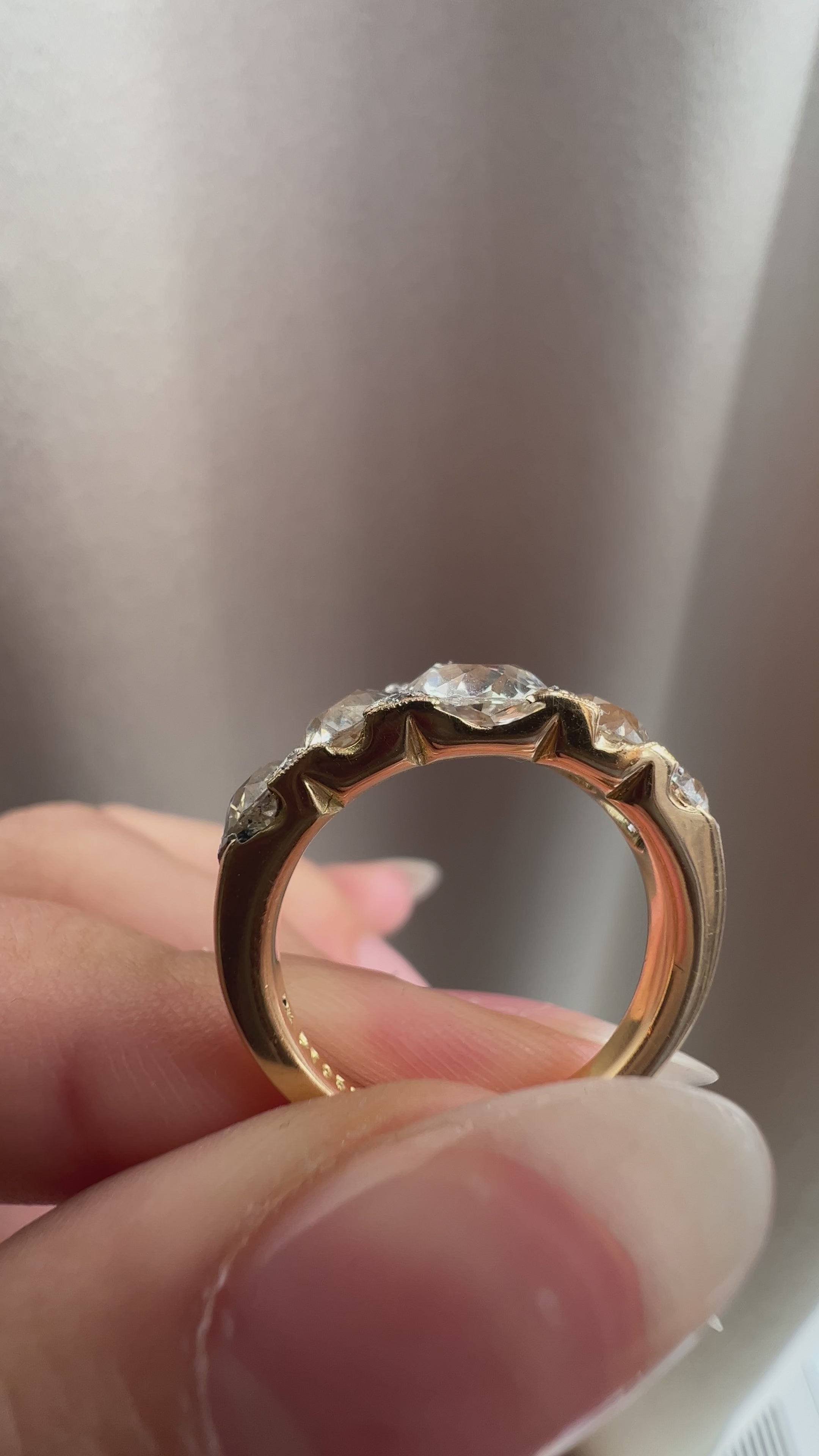 Old Mine cut diamond 