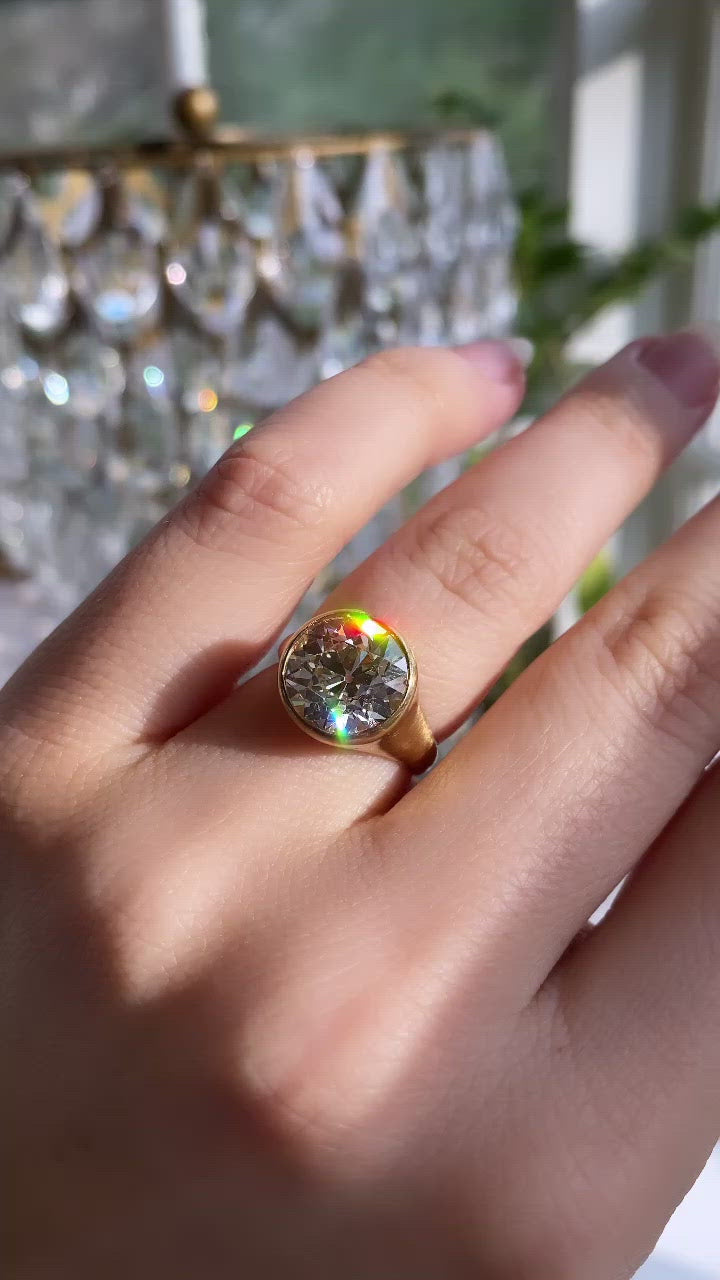  videos and images of vintage -Old European cut diamond 