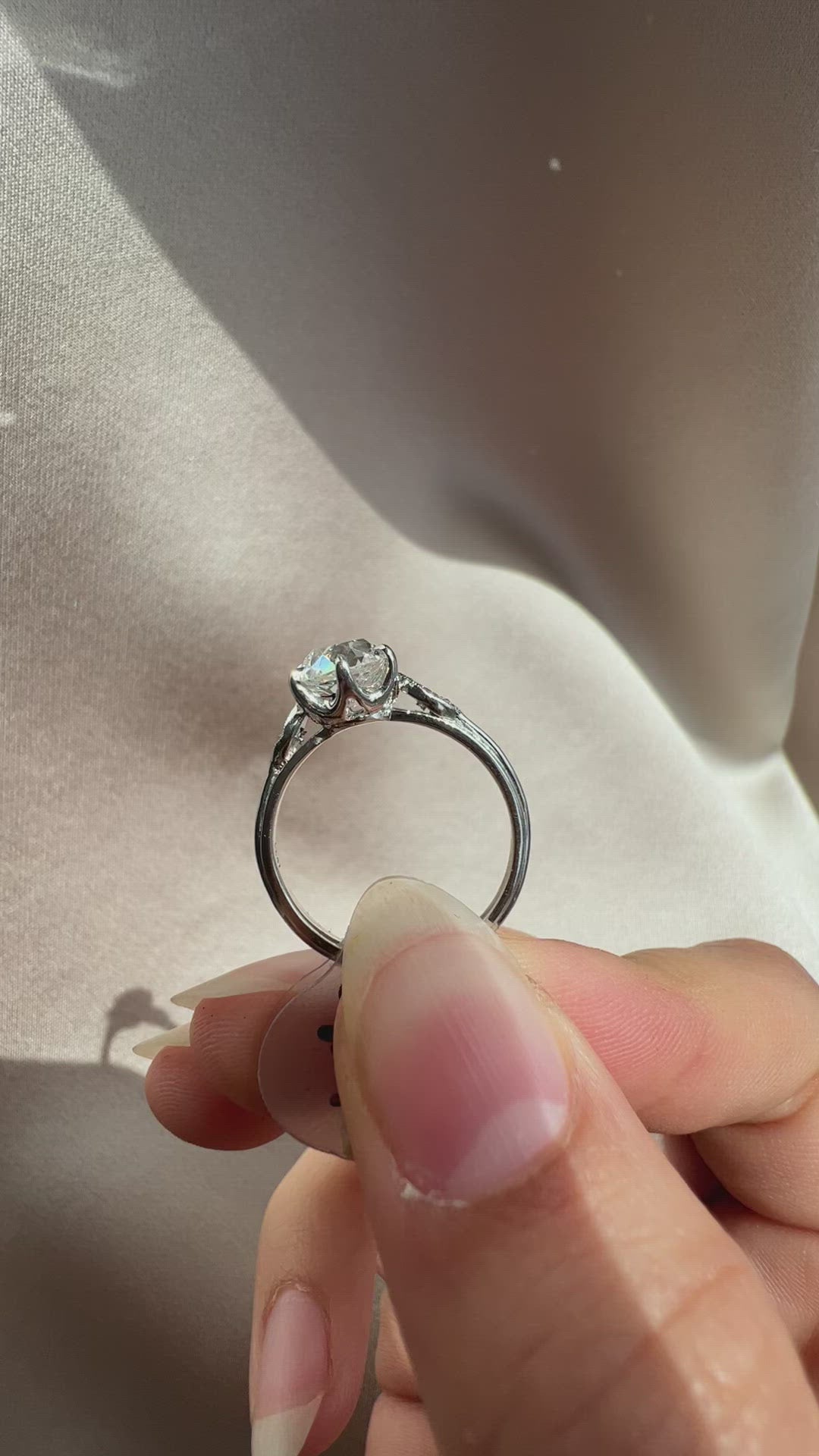 Old Mine cut diamond 