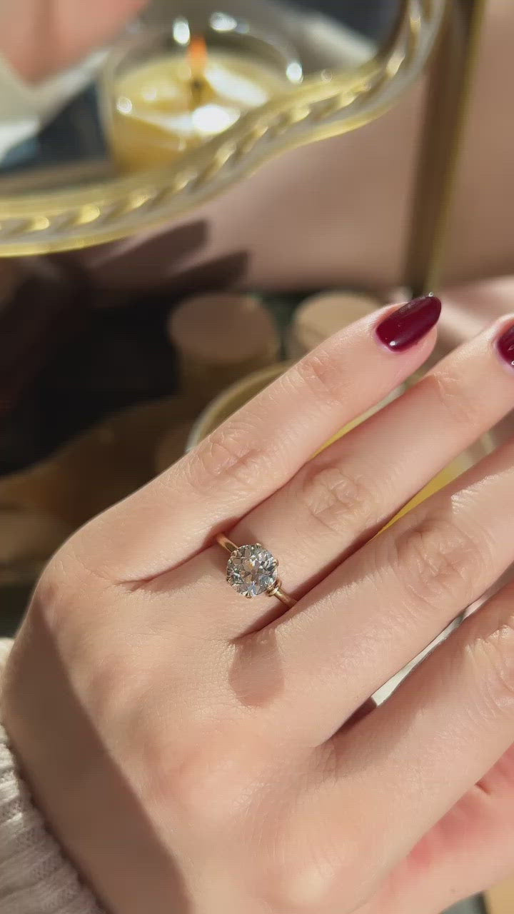 Old European cut diamond 