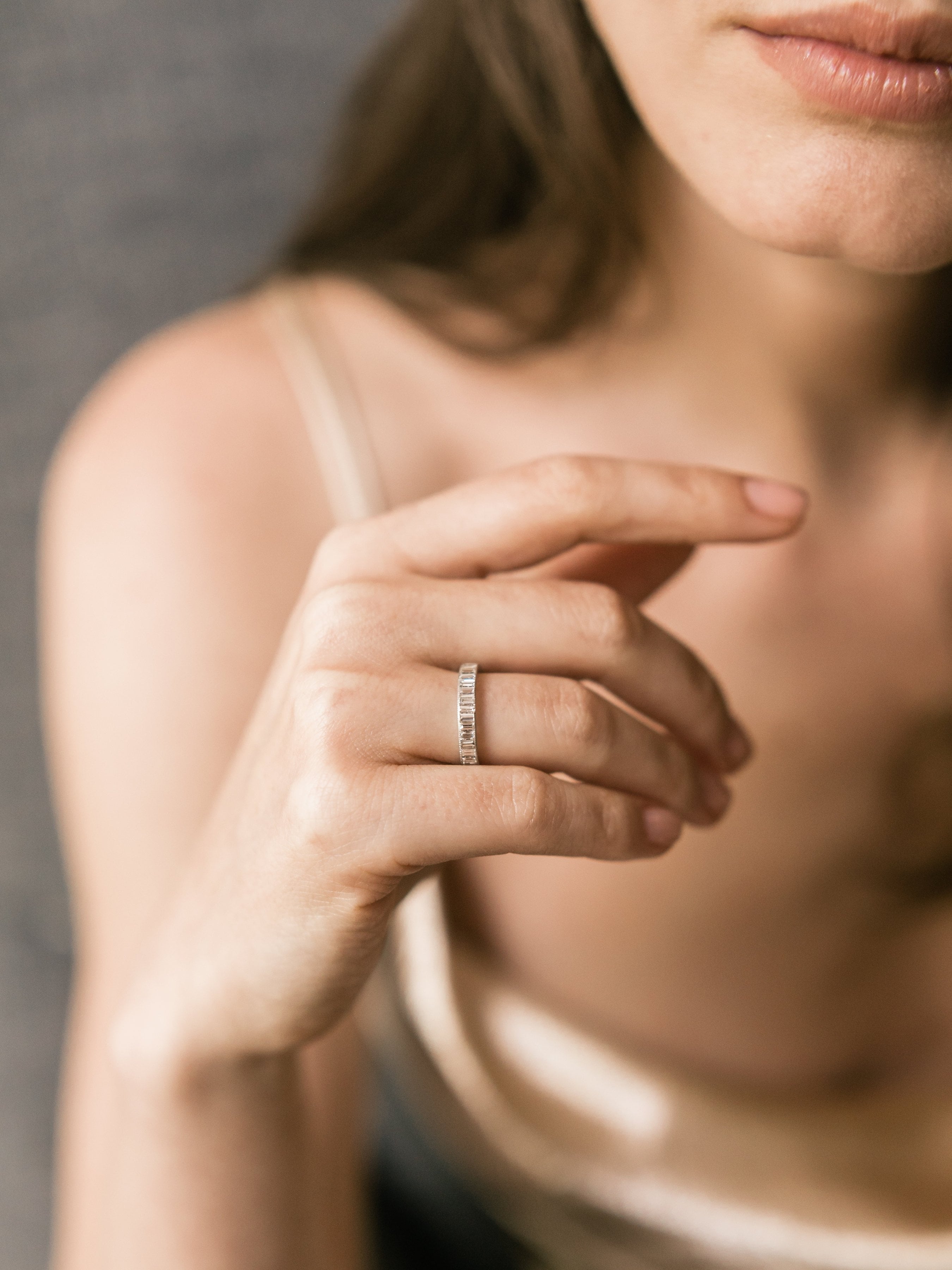 Baguette Eternity Band