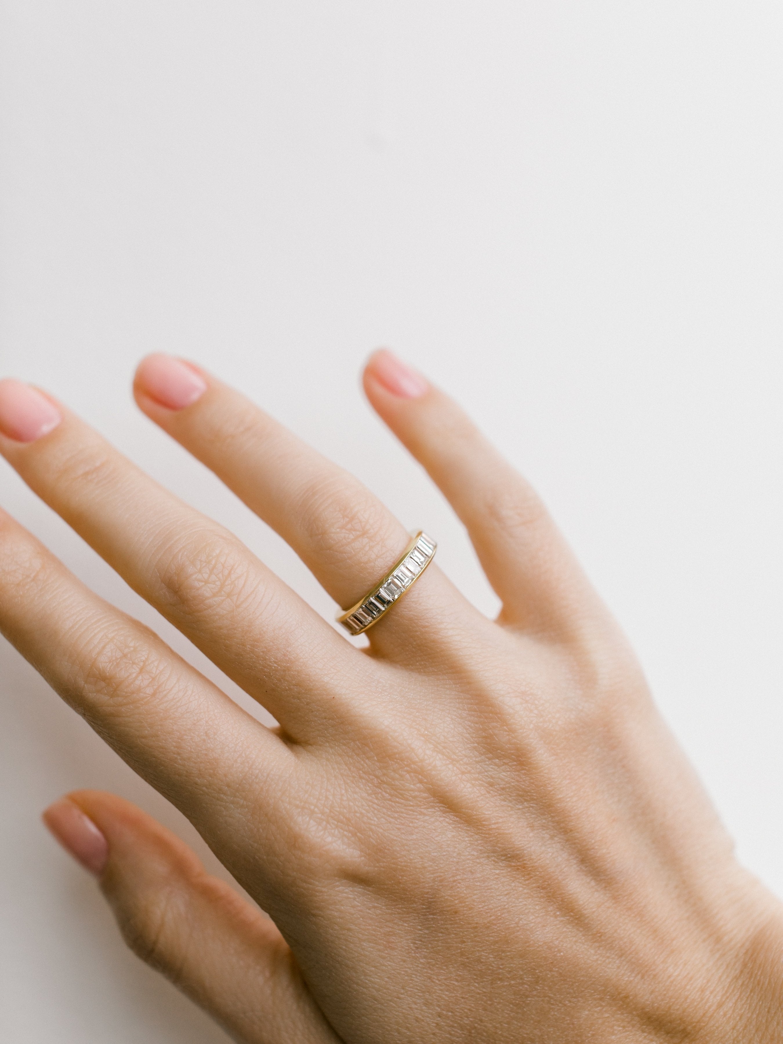 Baguette Eternity Band
