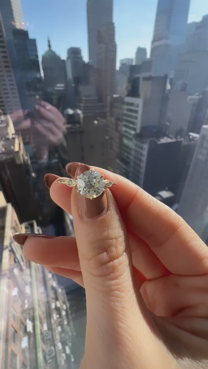 Old European cut diamond 