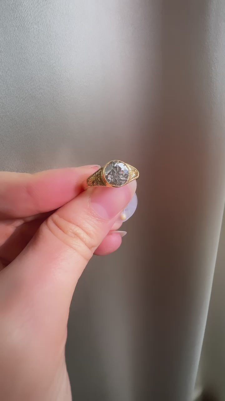Old European cut diamond 