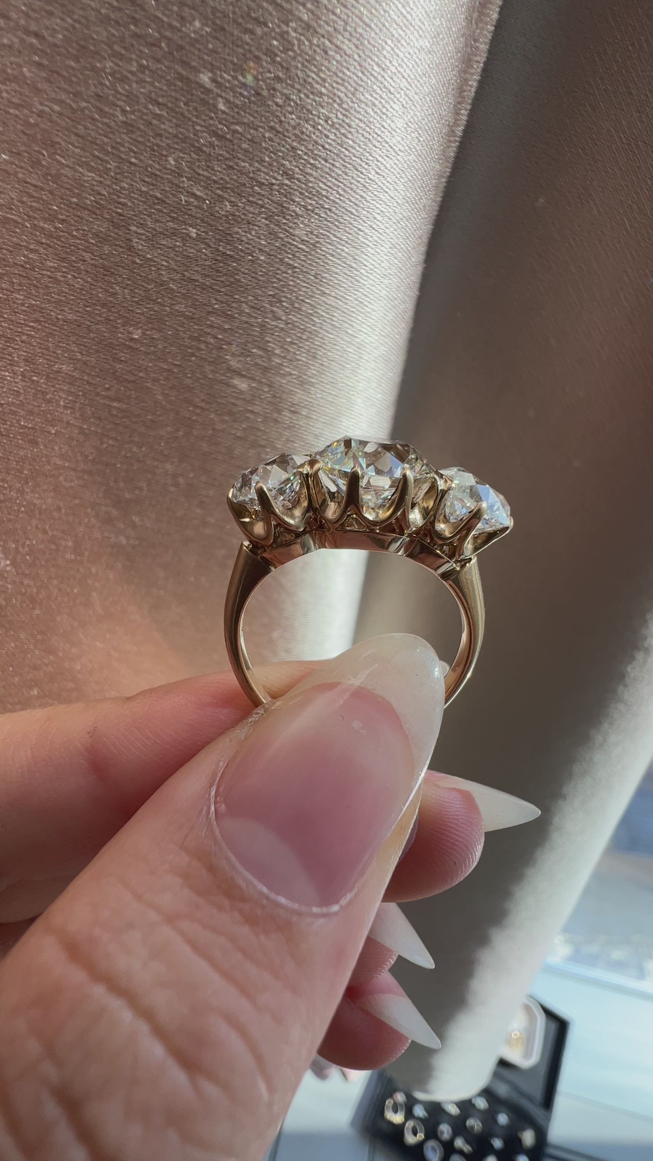 Old European cut diamond 