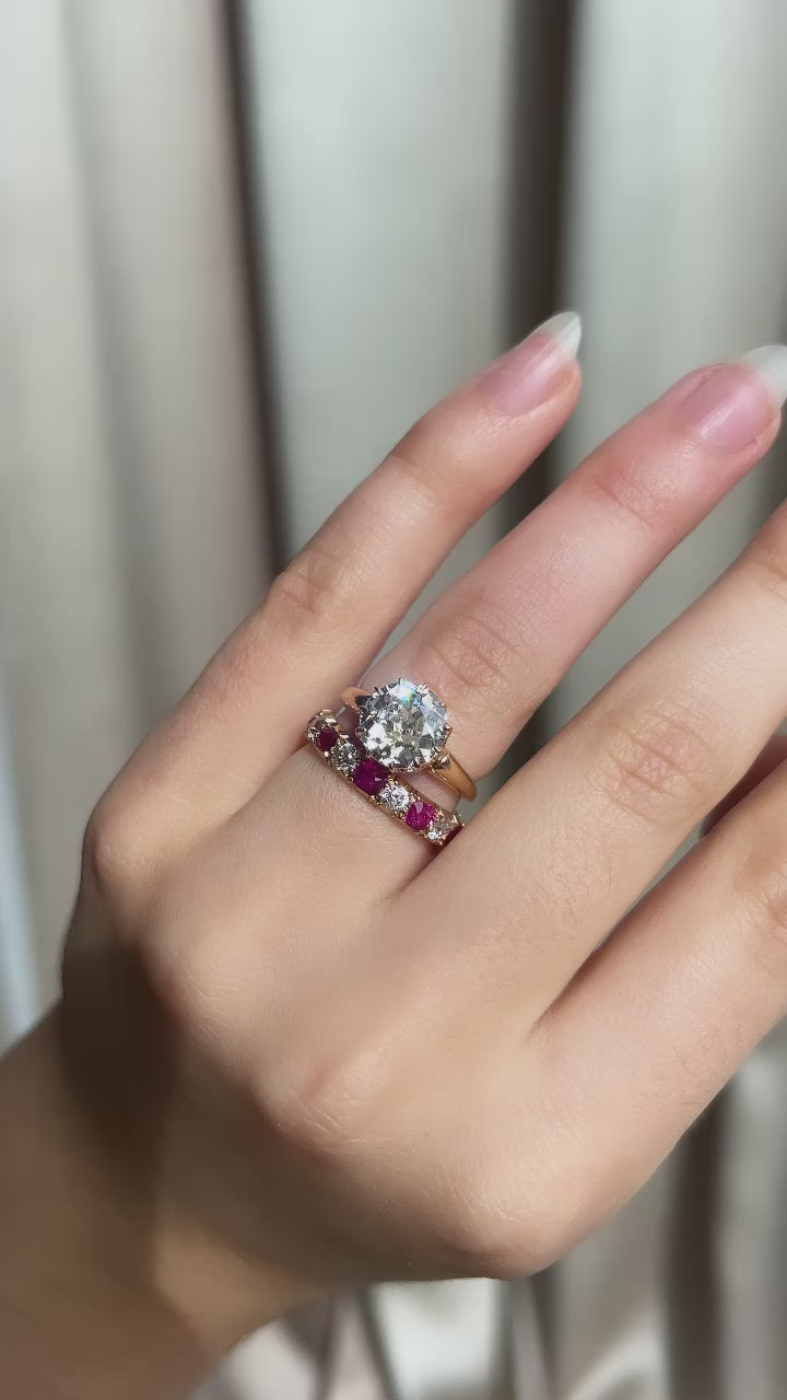  videos and images of vintage -Old European cut diamond 