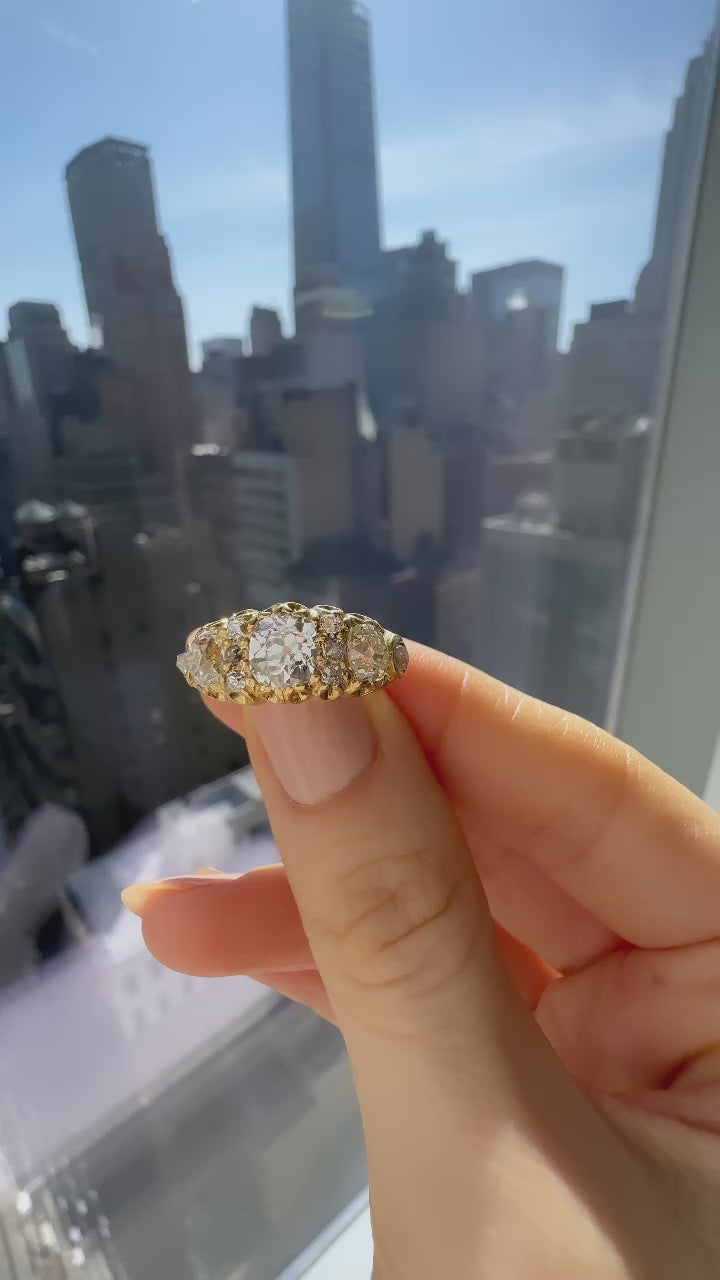 Old Mine cut diamond 