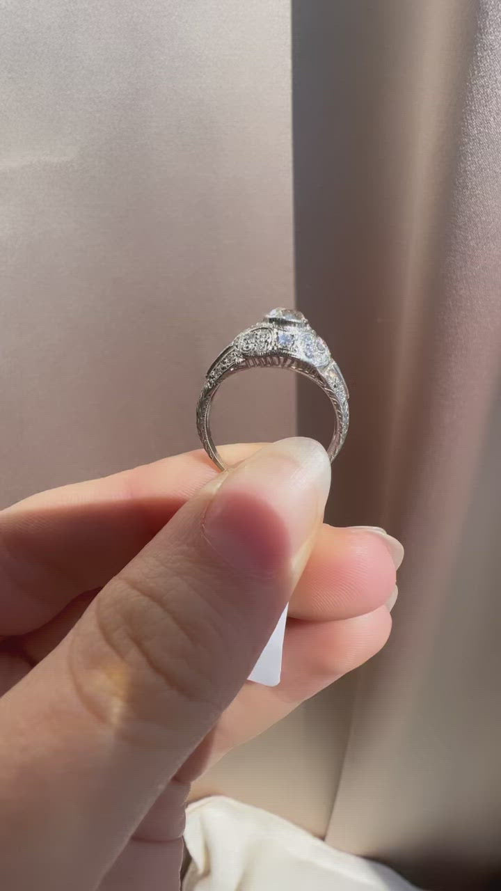 Old European cut diamond 