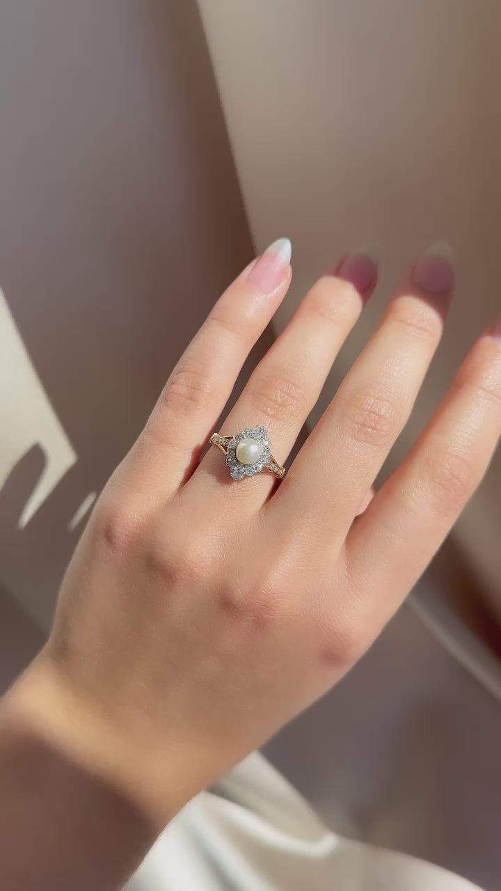 Old Mine cut diamond 