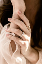 Carré Cut Eternity Band