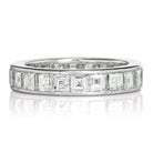 Carré Cut Eternity Band