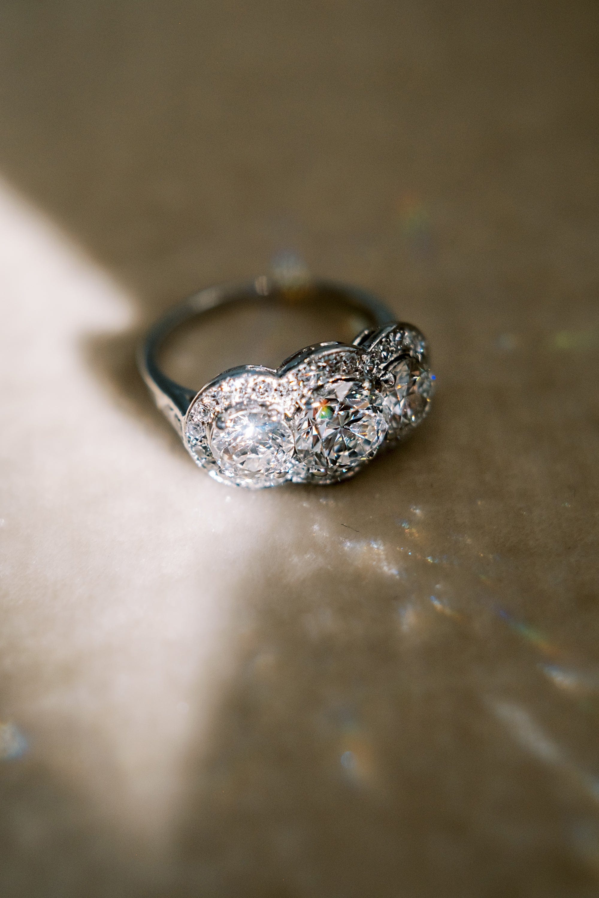 Transitional cut diamond 