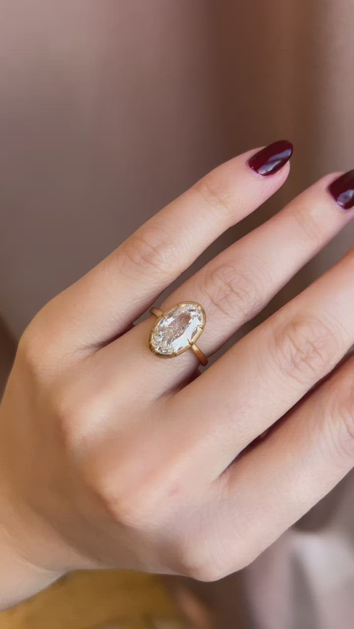 j-k-l color, vs clarity rings in yellow gold setting