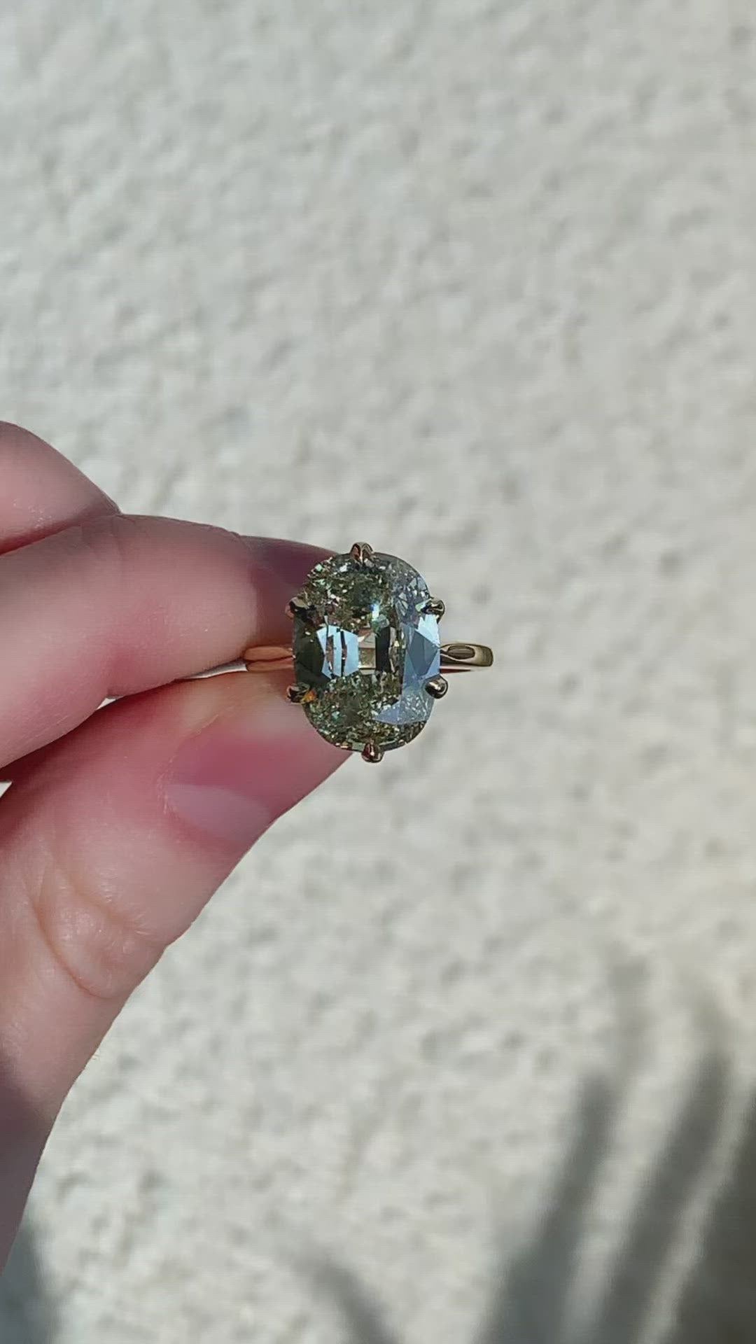 Old Mine cut diamond 