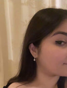 Collet Drop Earrings Earrings