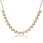Collet-set necklace