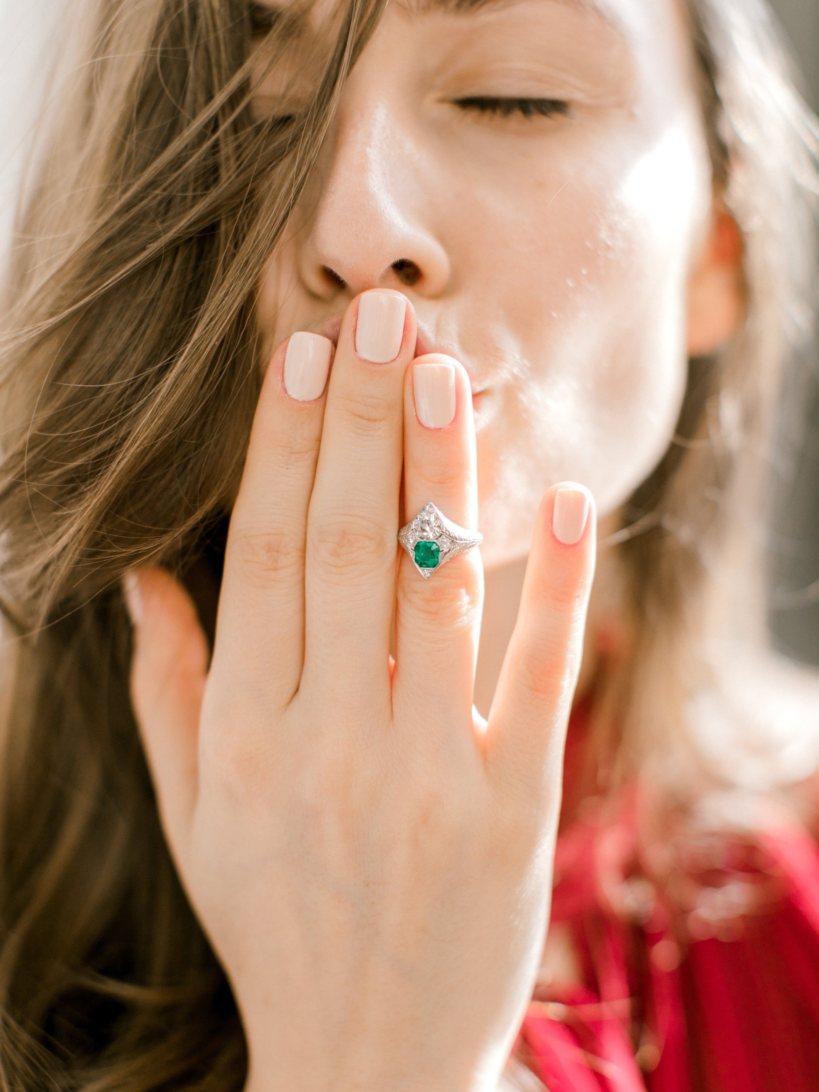 Colombian Emerald and Diamond