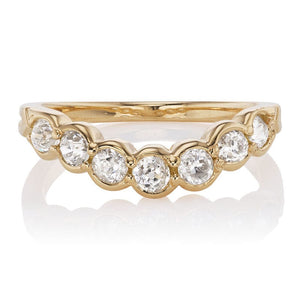 Curved Diamond Band