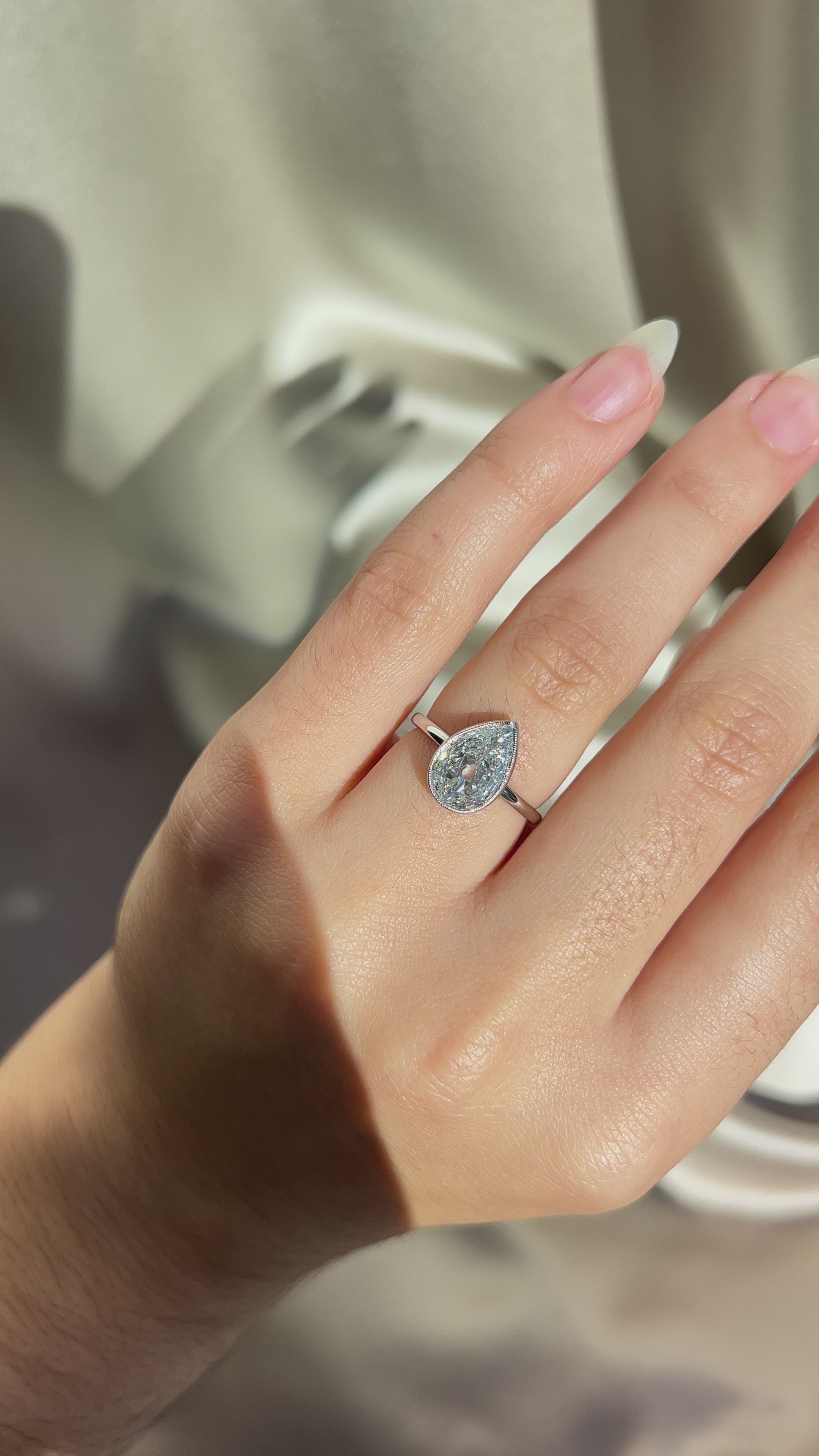 Pear cut diamond Uncategorized