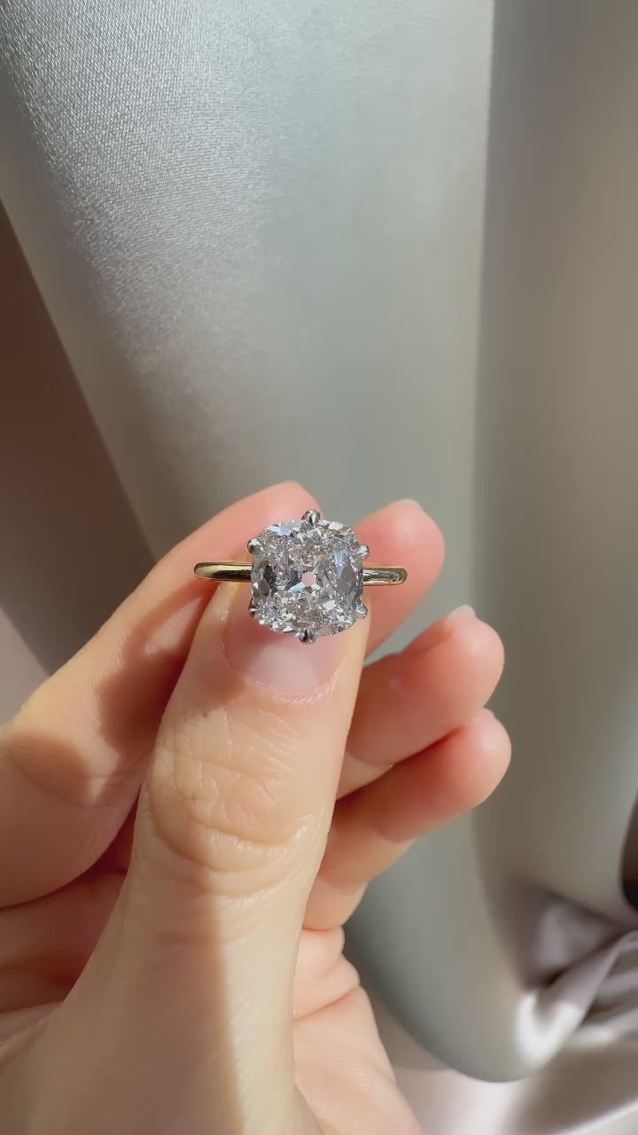 Old Mine cut diamond 