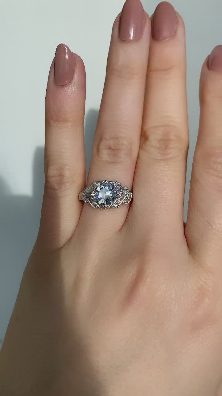 Old European cut diamond 