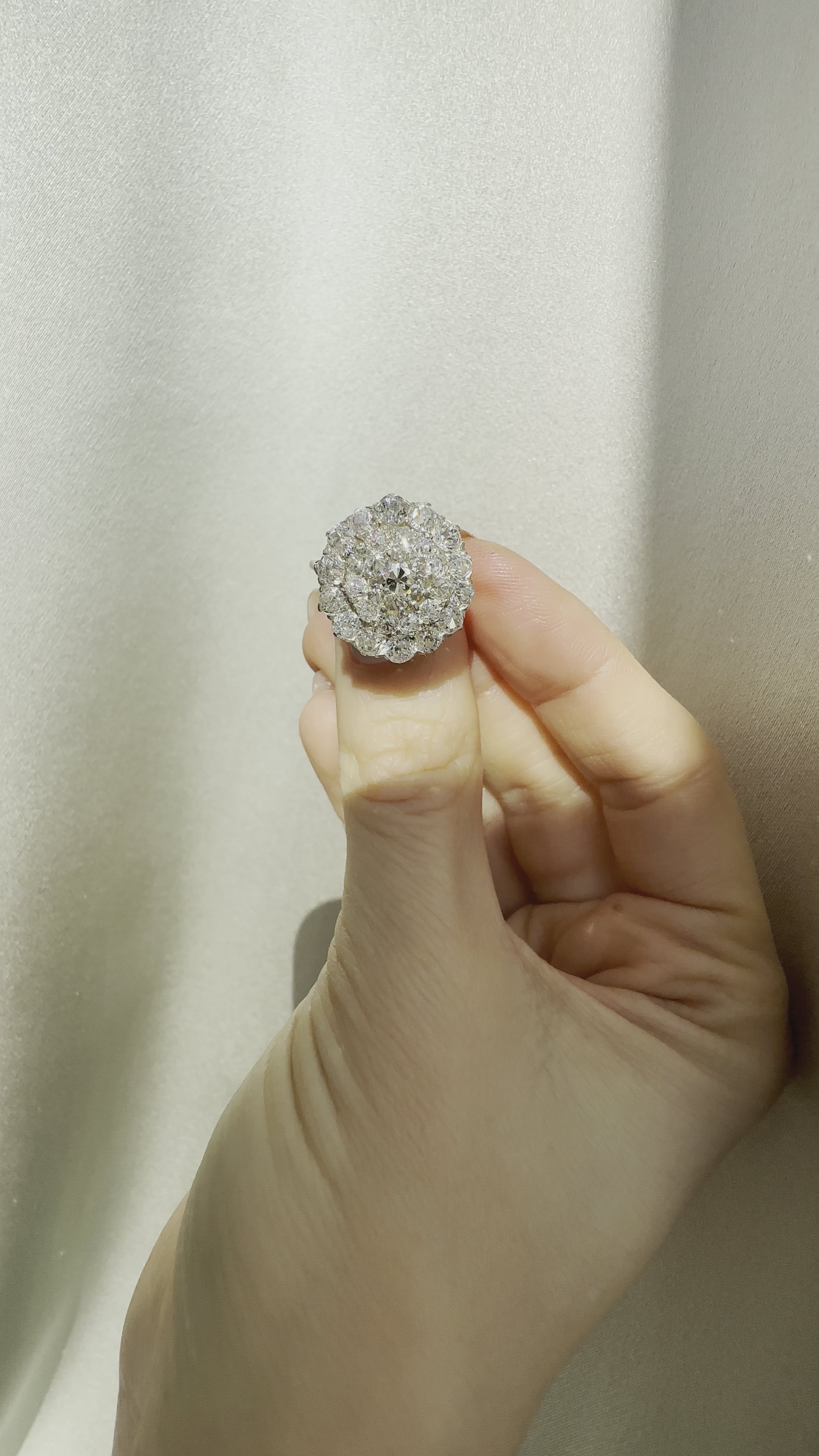 Old European cut diamond 
