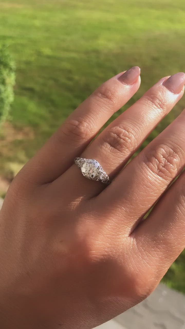 Old Mine cut diamond 