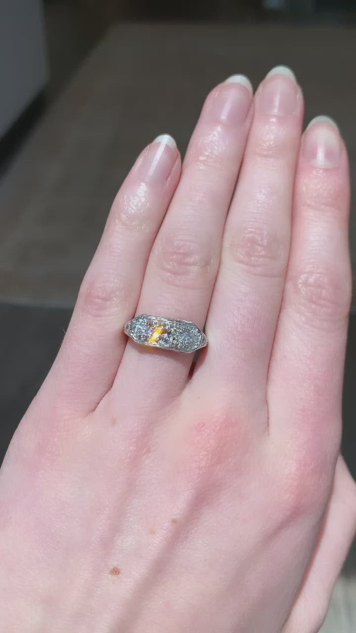 Old European cut diamond 