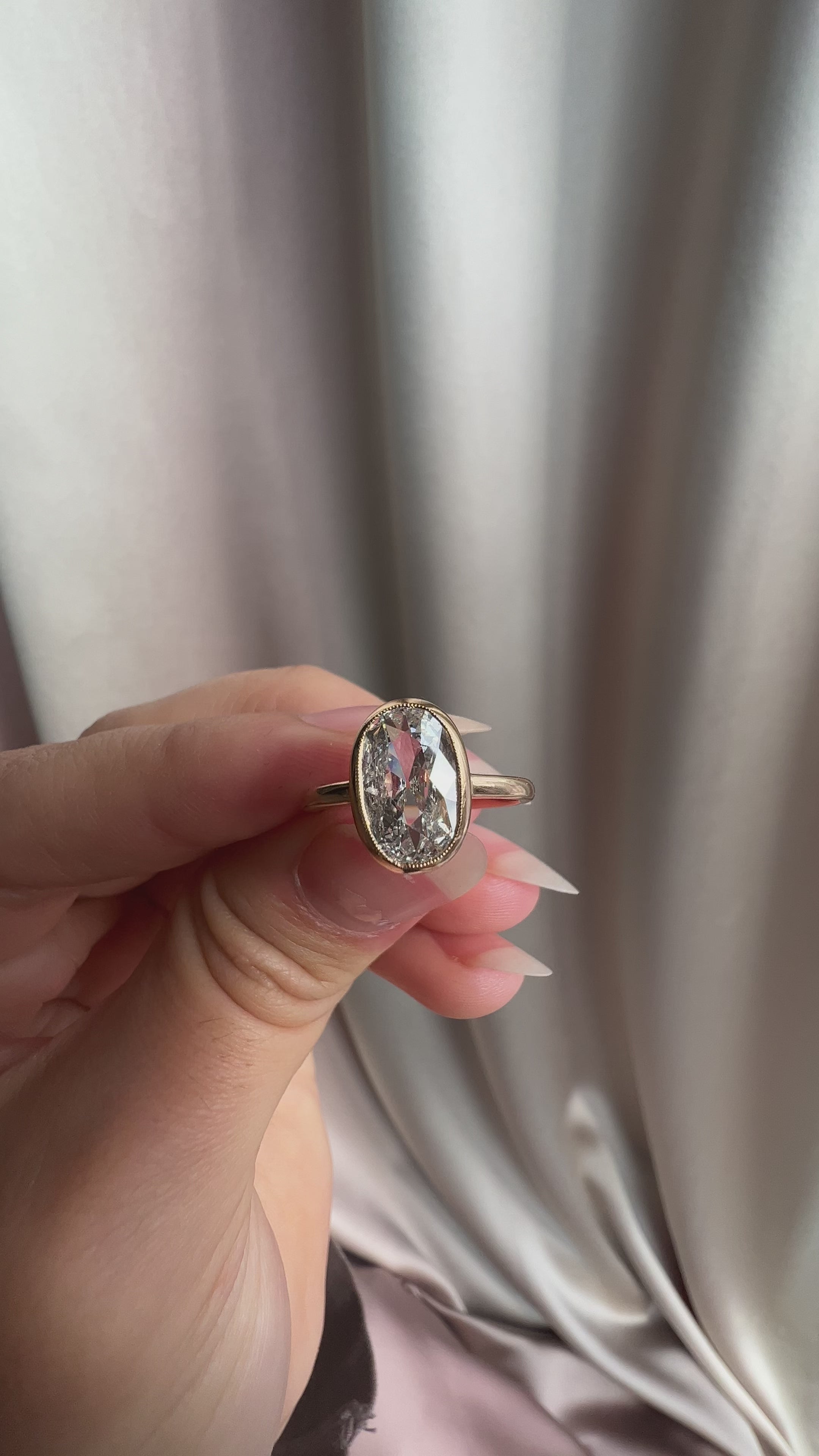 Marquise/Oval cut diamond 