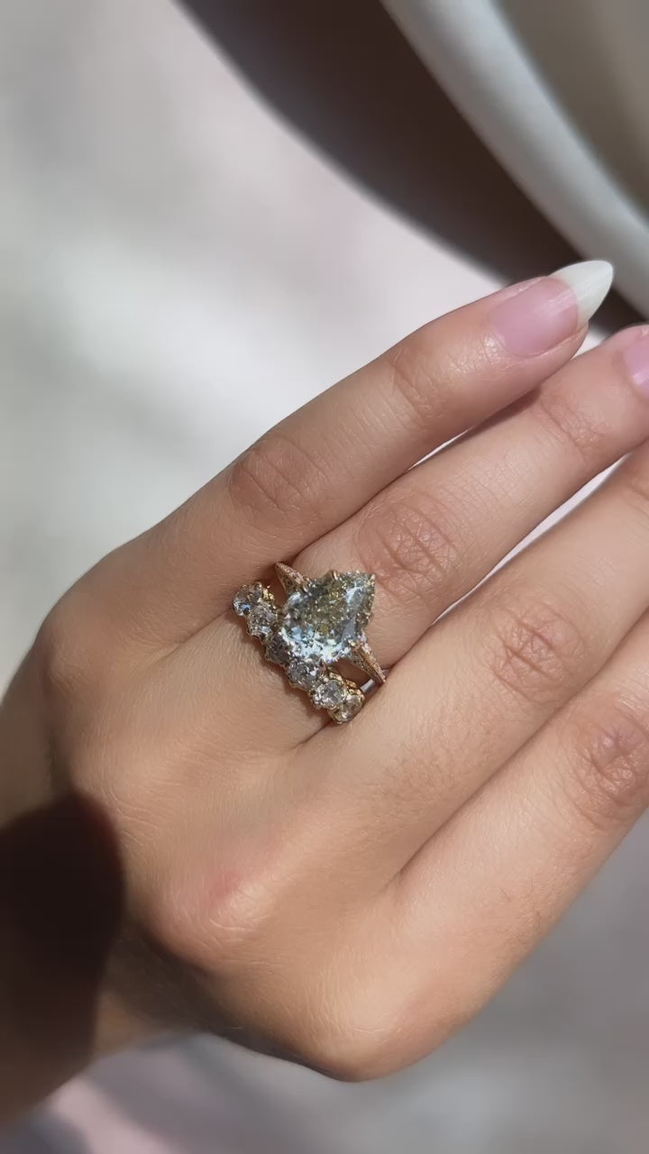 Old Mine cut diamond 