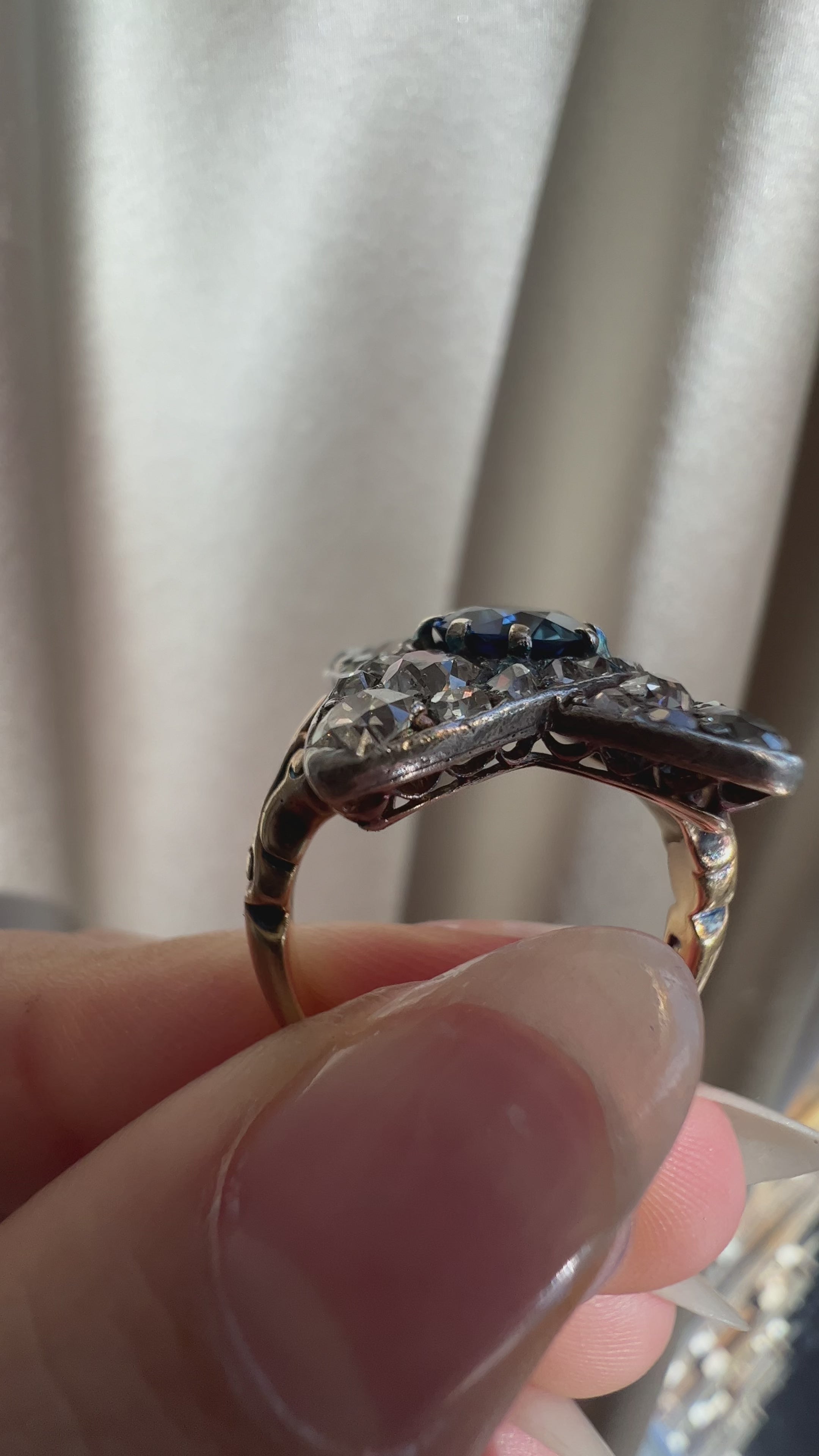 Marquise/Oval cut diamond 