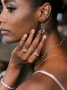 Diamond Drop Earrings