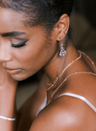 Diamond Drop Earrings