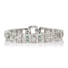 Diamond + Emerald Bracelet Bracelet