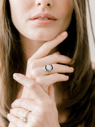 Diamond + Onyx Ring