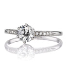 0.62 carat vintage Art Deco ring