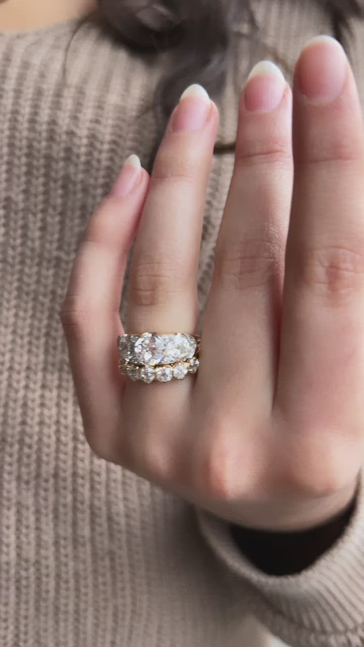 Old Mine cut diamond 